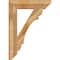 Ekena Millwork Olympic Slat Rough Sawn Bracket, Western Red Cedar, 6"W x 30"D x 42"H BKT06X30X42OLY06RWR - alternate 4